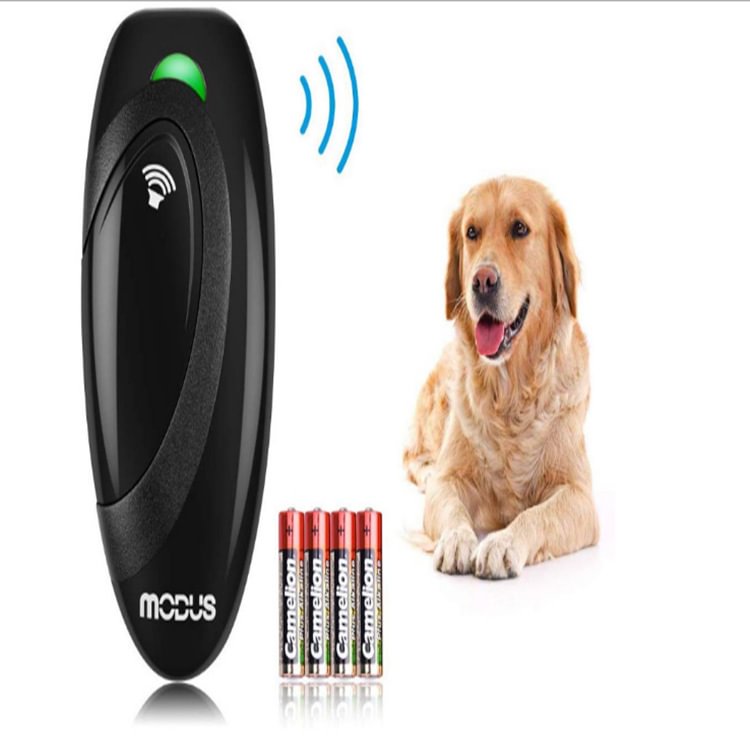 Ultrasonic Dog Barking Deterrent 2-in-1 Dog Training And Bark Control Device - vzzhome