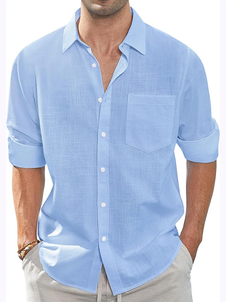 Men's Retro Washed Sunset Coconut Print Short Sleeve T-Shirt