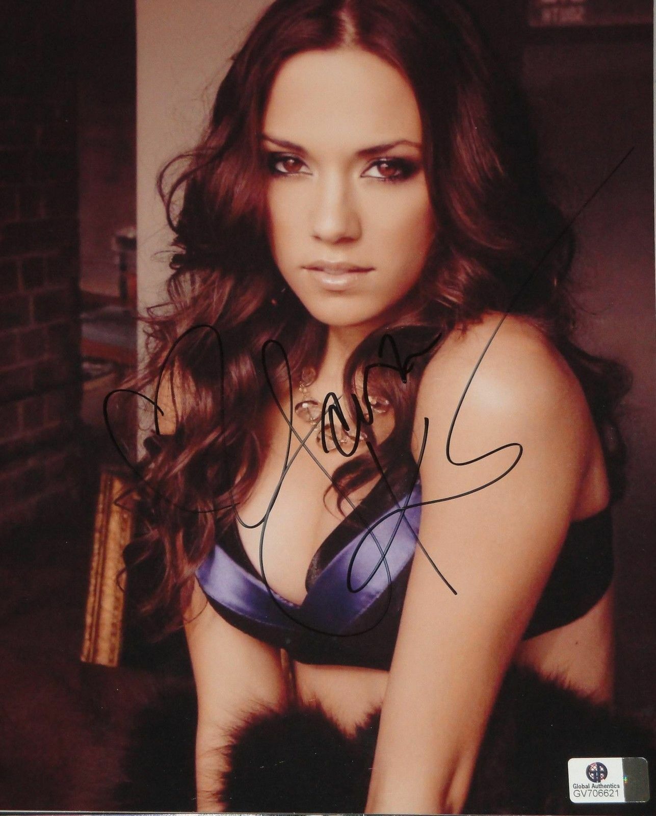 Jana Kramer Signed Autographed 8x10 Photo Poster painting sexy Country Music star GA