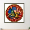 250th Anniversary of USA-Full Round Diamond Painting(40x40cm)