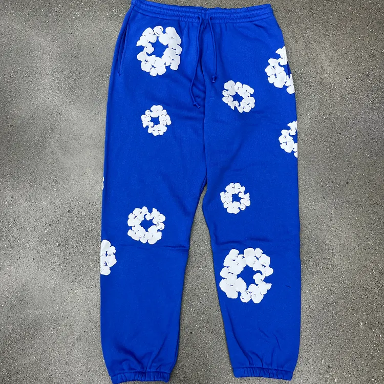 (NEW) Denim Tears Sweatpants Blue (Multiple Sizes)