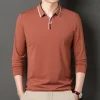 Men's New Mulberry Silk Business Casual Polo Shirt