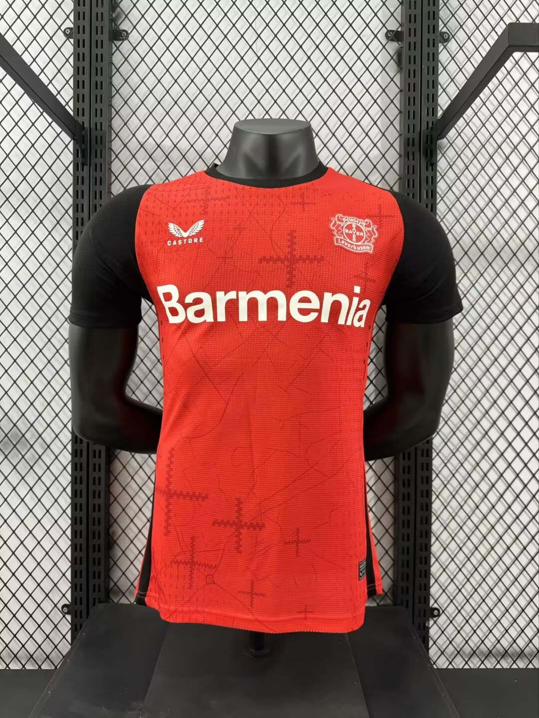2024-2025 Player Version Bayer 04 Leverkusen Home Football Shirt 1:1 Thai Quality