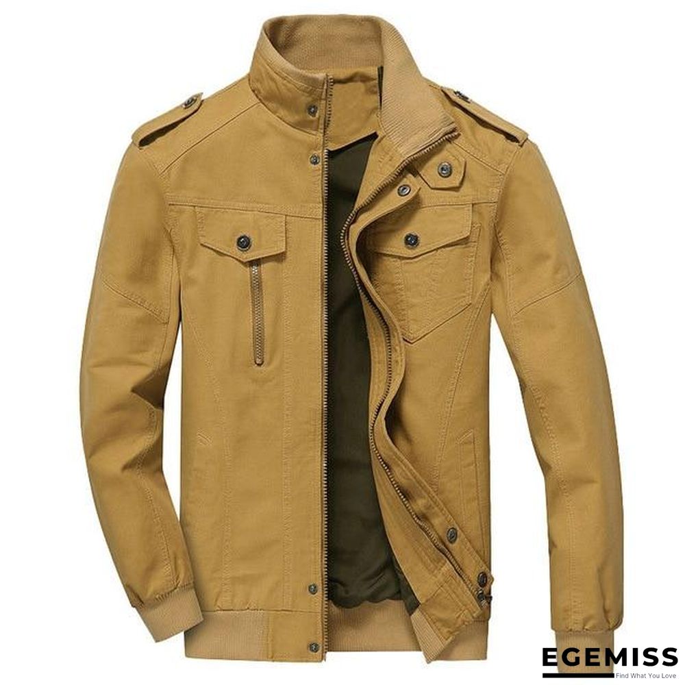 Bomber Jackets Coats Men Cotton Casual Workout Military Jacket Men | EGEMISS