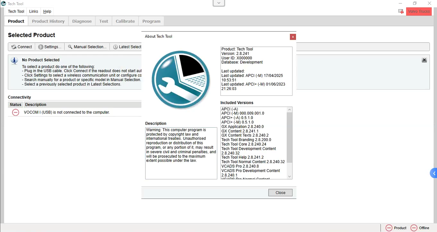 Volvo Diagnostic Software  2.8
