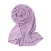Plain Color Women Sweat Cloth Long Hijab Scarf Shawl