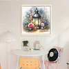 Flower Lanterns-11CT Stamped Cross Stitch 40*40cm/15.75*15.75in
