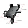 Motorcycle Phone Holder 15W Wireless + QC 3.0 USB Charger Phone GPS Mount