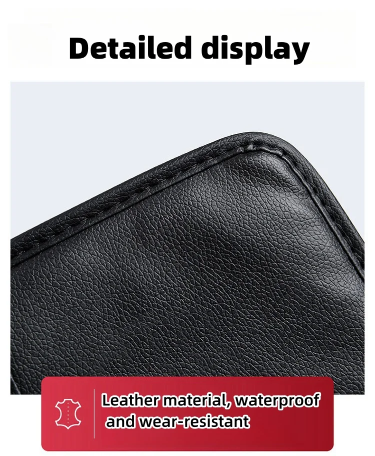 Multifunctional car rear storage box