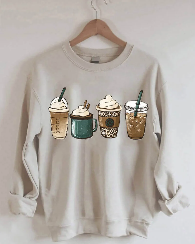 Coffee Latte Sweatshirt