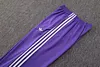 Joyfball 2025/2026 Kids Size Real Madrid Long Zipped Jacket purplee Retro version Soccer Jersey 1:1 Thai Quality 