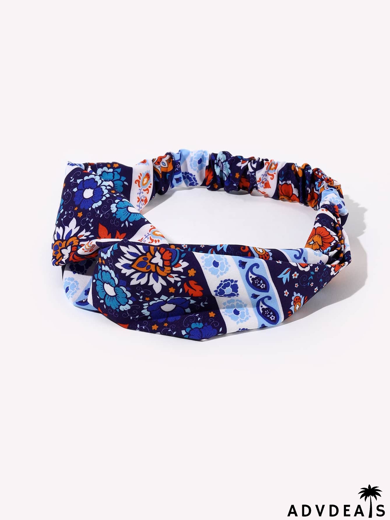Flower Print Hair Band