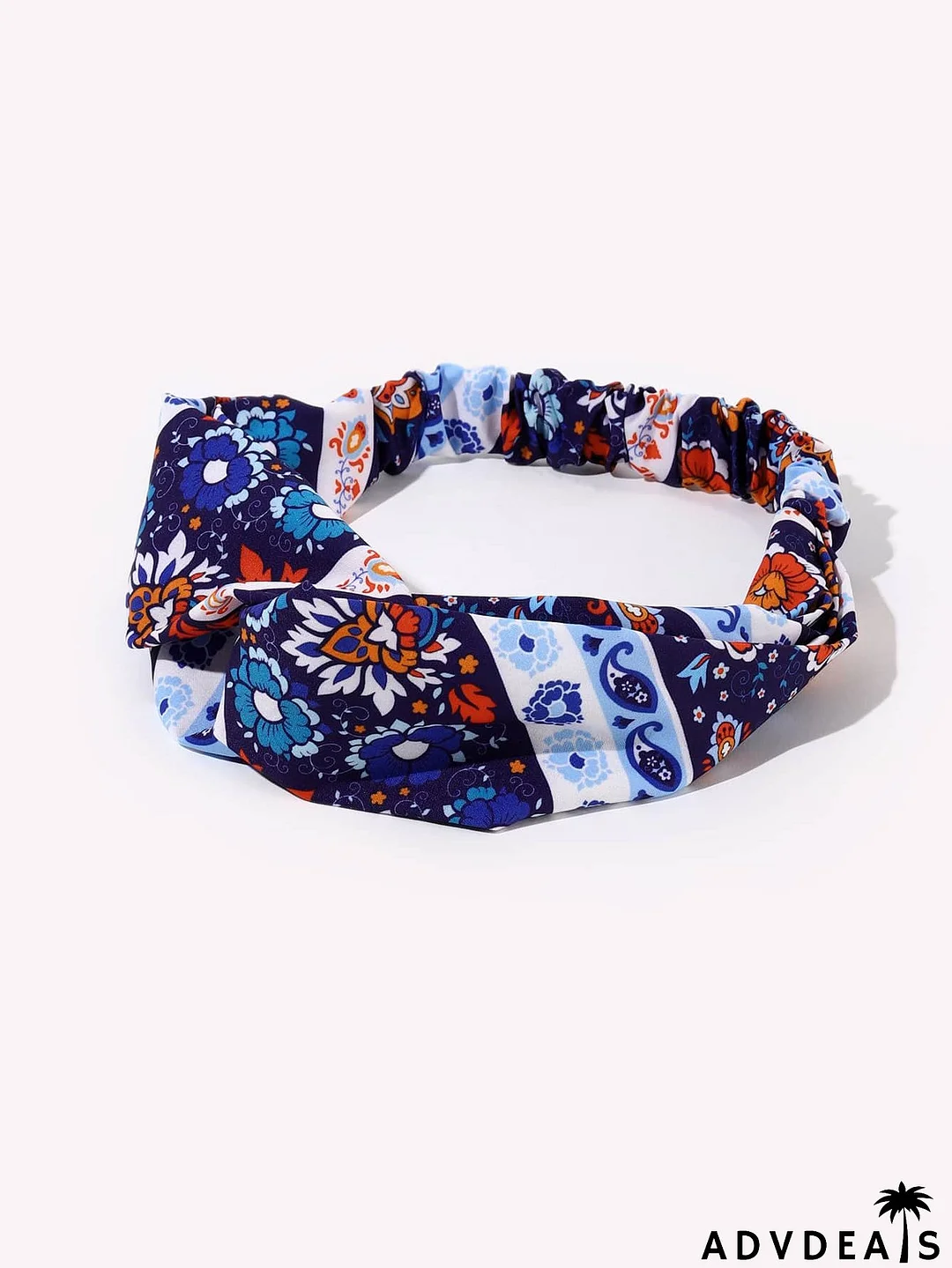 Flower Print Hair Band