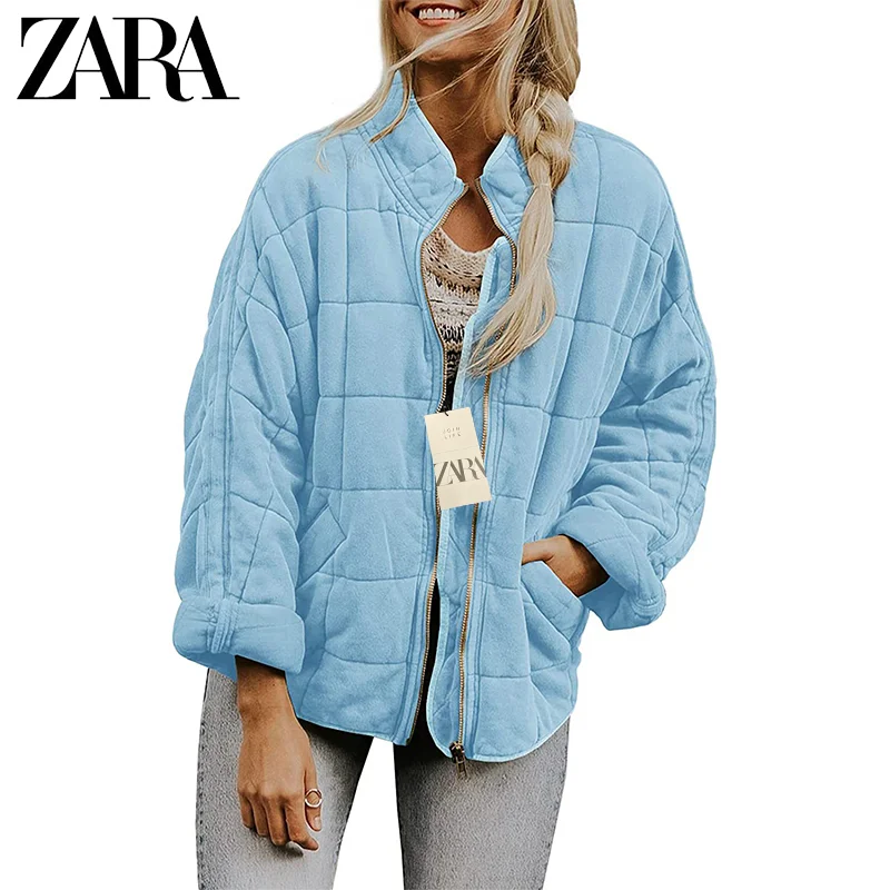 ZARA Nova blusa de manga comprida folgada