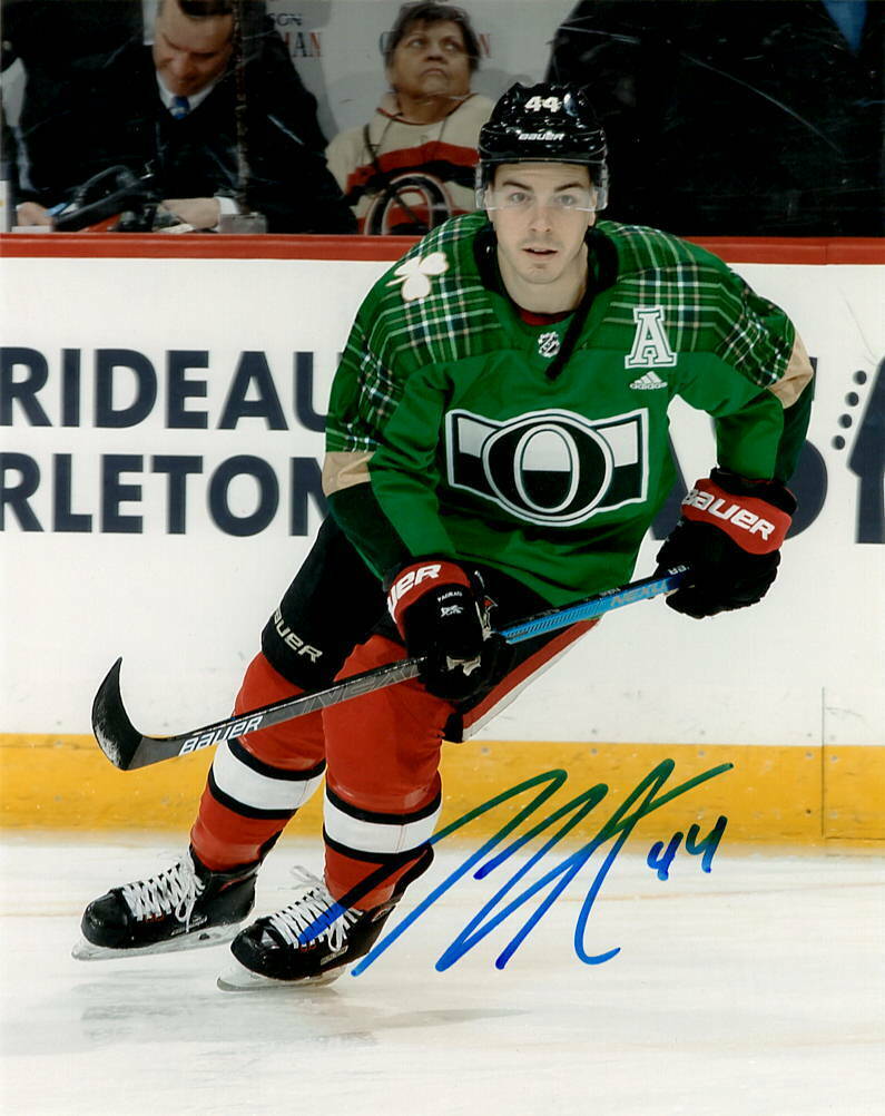 Ottawa Senators Jean-Gabriel Pageau Signed Autographed 8x10 NHL Photo Poster painting COA #3