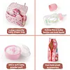 17"-22" Pink Cat 10 Pcs Reborn Baby Doll Accessories Set - RBBI-Myrebornbabydoll&reg; Myrebornbabydoll&reg;