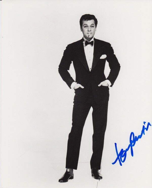 Tony Curtis signed 8x10 Photo Poster painting In-person