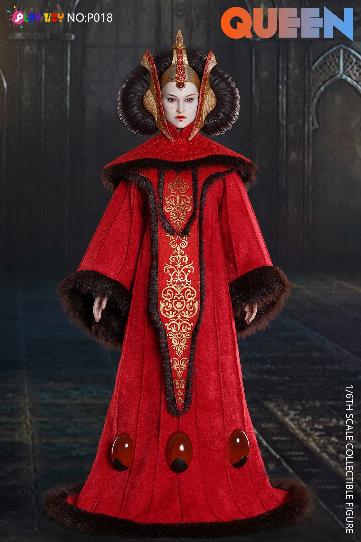 PRE-ORDER PLAY TOY Star Wars  Queen（P018） 1/6 Action Figure