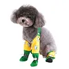Waterproof Anti Dust Dog Pants with Detachable Shoes for Outdoor Walking Hiking