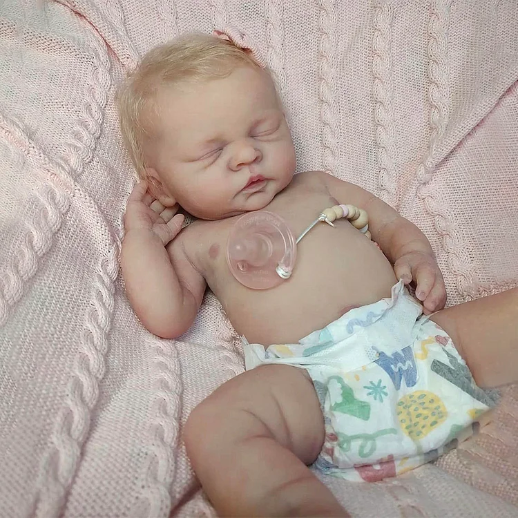 12"&16" Full Solid Silicone Baby Doll Girl Chrie Just Like a Real Baby：Realistic Reborn Baby Dolls By Rsgdolls®