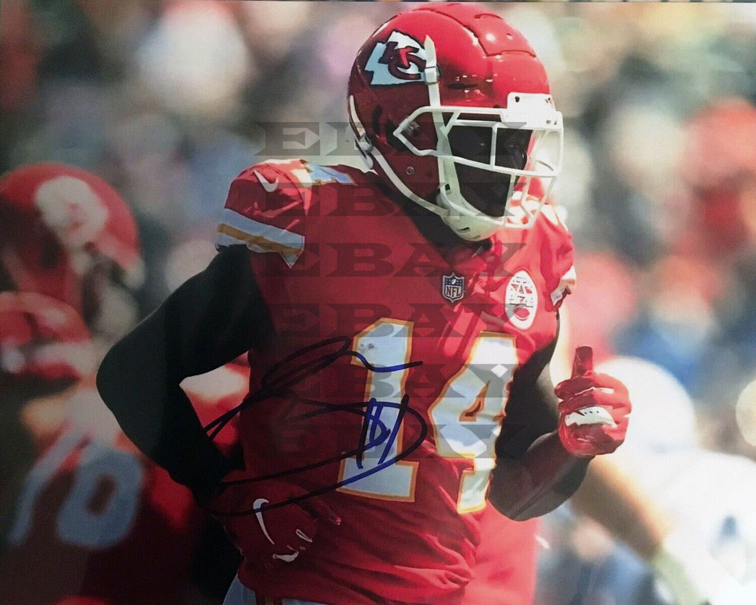 Kansas City Chiefs Sammy Watkins 8x10 autographed Photo Poster painting Reprint