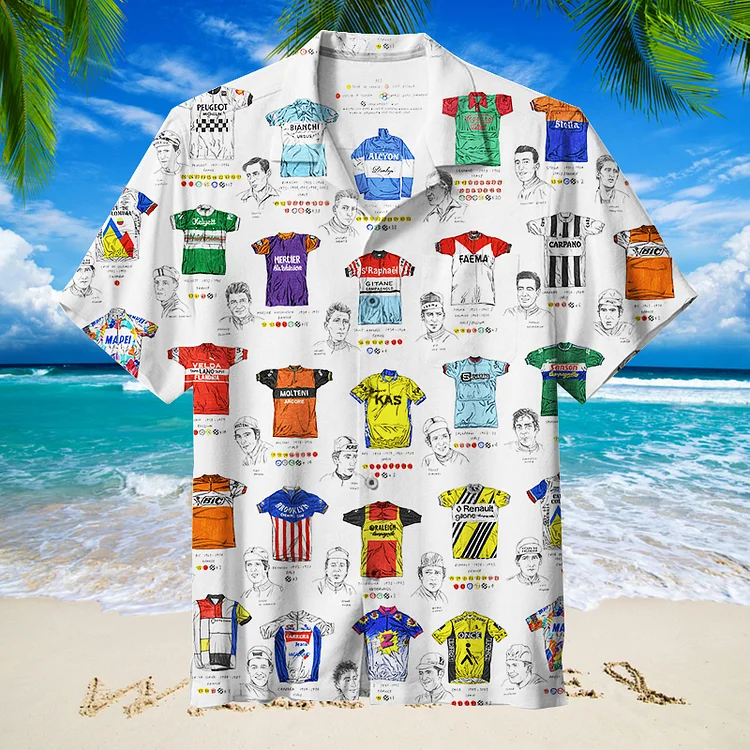 CYCLING TEAMS |Unisex Hawaiian Shirt