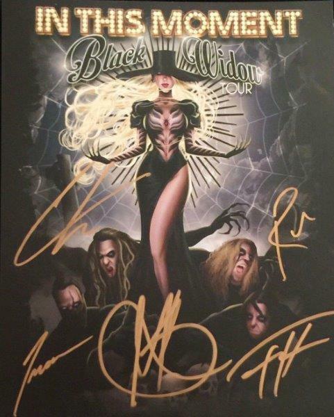 REPRINT - IN THIS MOMENT Band Maria Brink Autographed Signed 8 x 10 Photo Poster painting Poster