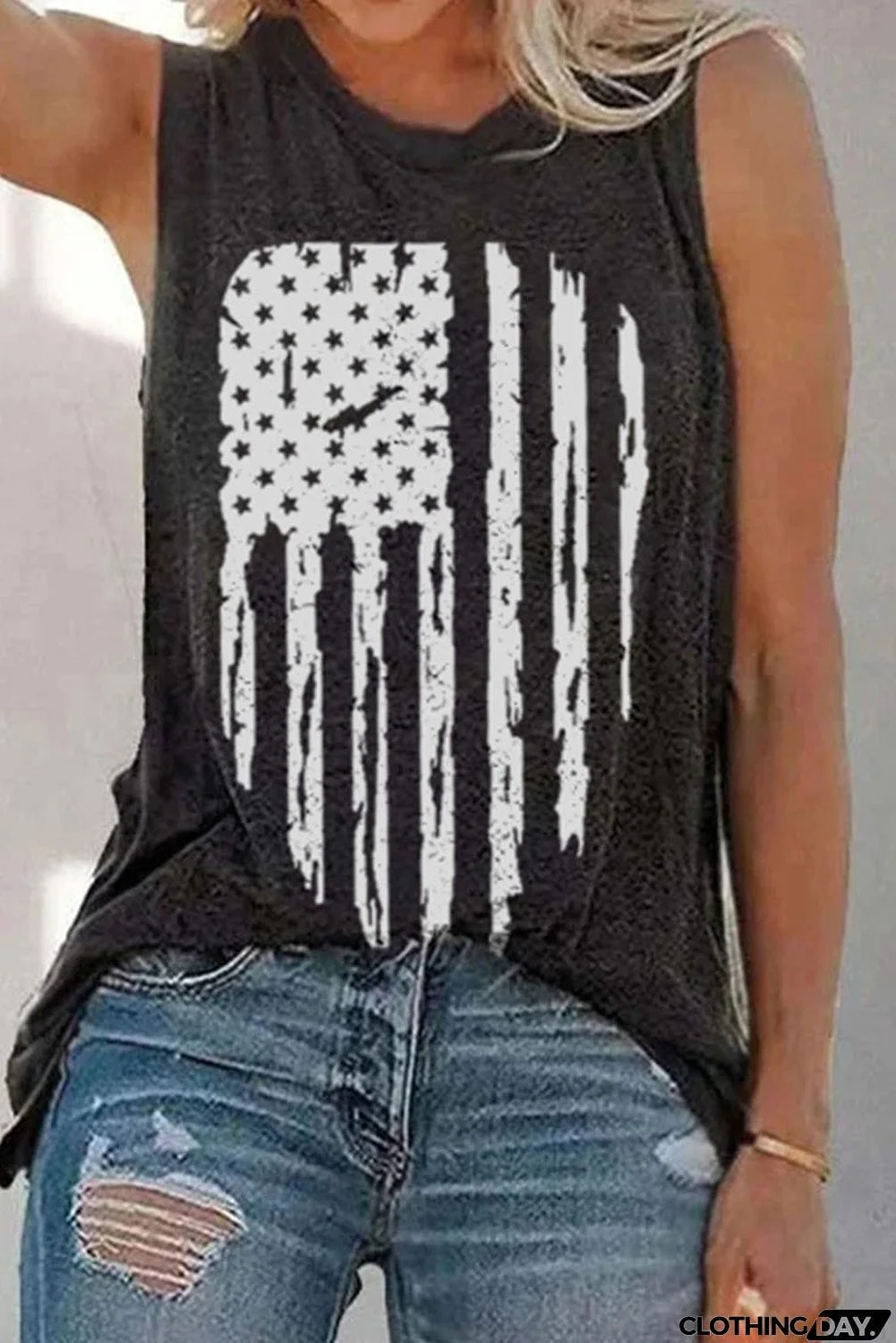 Sunflower Letters Graphic Tank