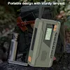 Portable DAB FM Radio with Flashlight BT Speaker Rechargeable Emergency Radio