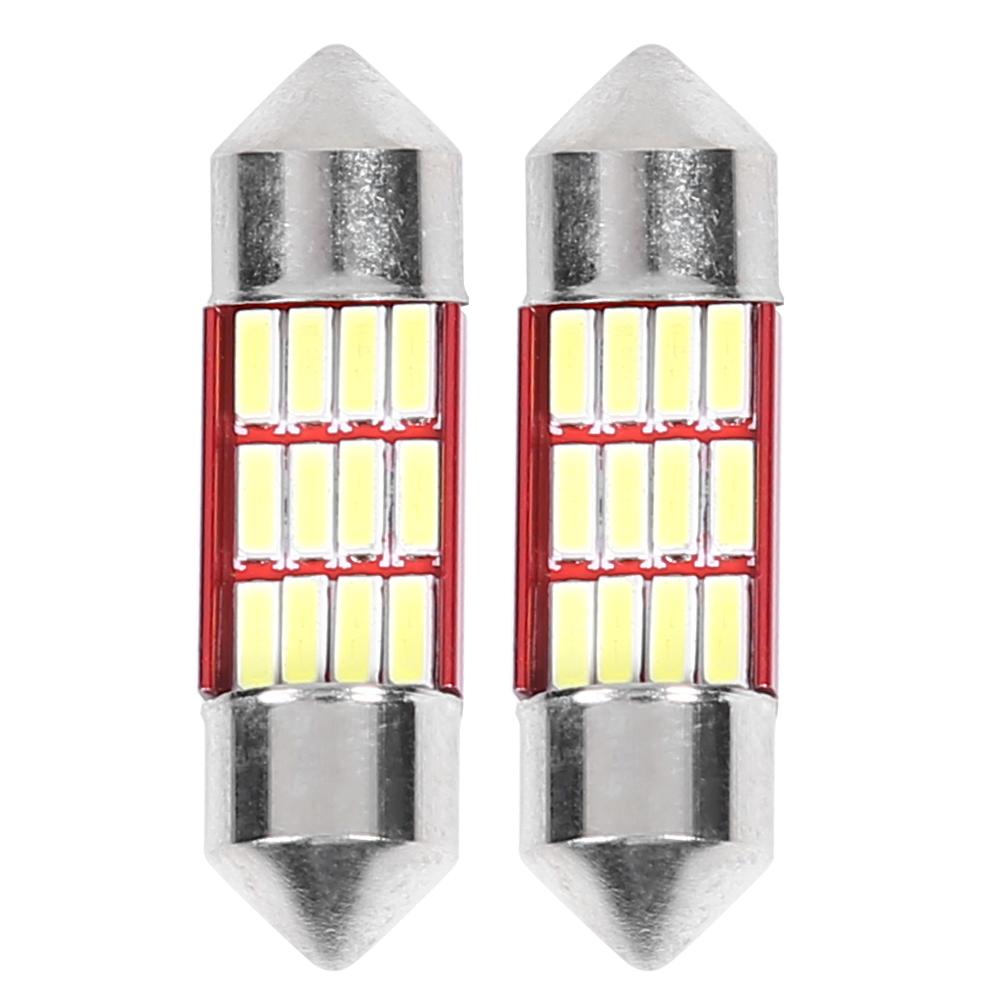 

2x Festoon Car LED Bulbs 31mm SMD 4041 Interior Map Light Dome Lamp Bulbs, 501 Original