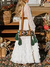 Gauze Solid Color Long Sleeves Maxi Dress