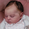 20" New Realistic and Lifelike Truly Silicone Vinyl Reborn Doll Girl Geina - RBBI-Myrebornbabydoll&reg; Myrebornbabydoll&reg;