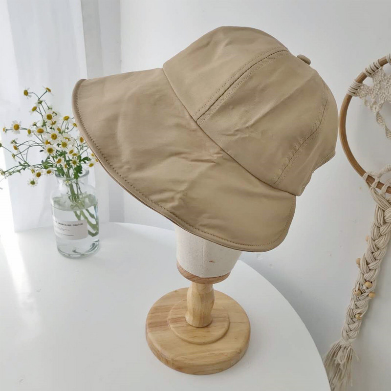 Solid Color Sun-Protection  Hat