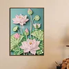 Diamond Painting-DIY Sparkling Special Shaped Pearl Drill Lotus(30x40cm)