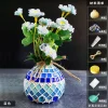 Wooden Vase Solid Mosaic Art Handmade Pasting Material Pack DIY Creative Decoration Kit