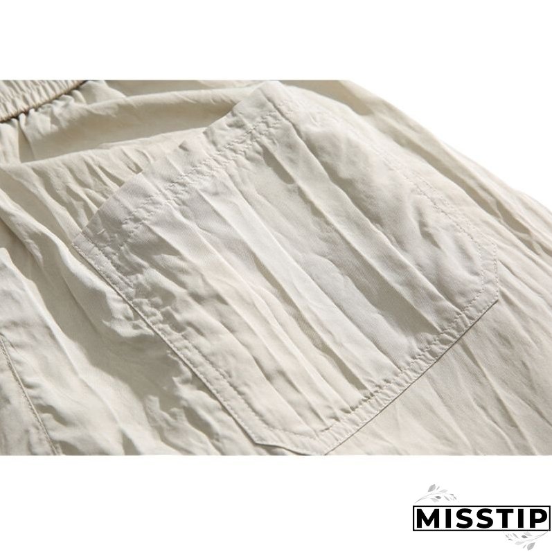 Simple Straight Leg Yamamoto Pants
