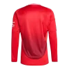 Manchester United Home Long Sleeve Soccer Jersey 2024/25