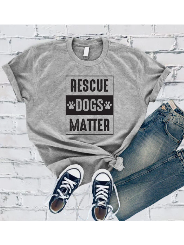 Rescue Dogs Matter T-Shirt