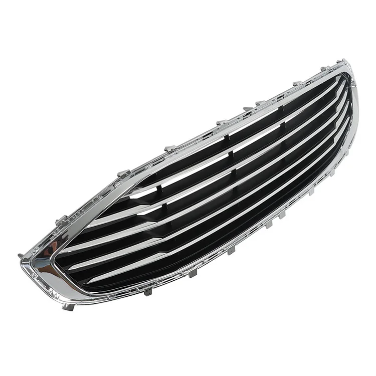 SEBLAFF Front Upper Grille Lower Grills with Fog Lamp Covers Trim Assembly Replacement for 2019 2020 Fusion SE SEL