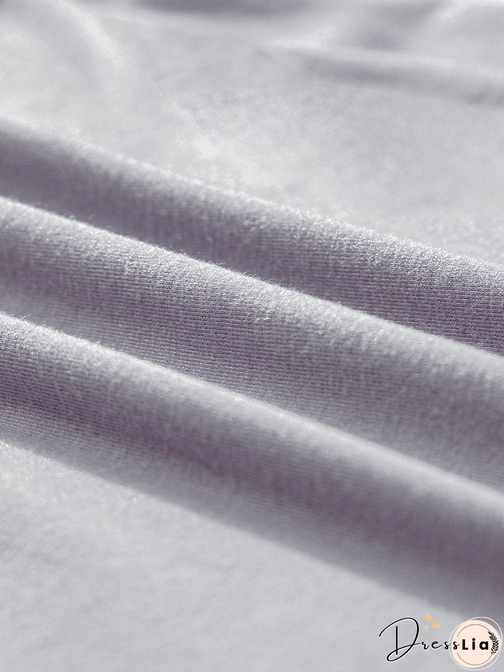 Medium Grey V Neck Pocketed Rounded Hem T-Shirt