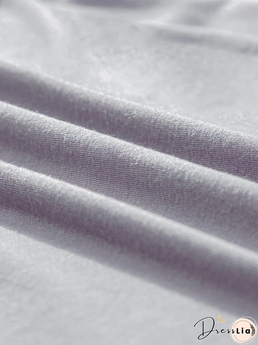 Medium Grey V Neck Pocketed Rounded Hem T-Shirt