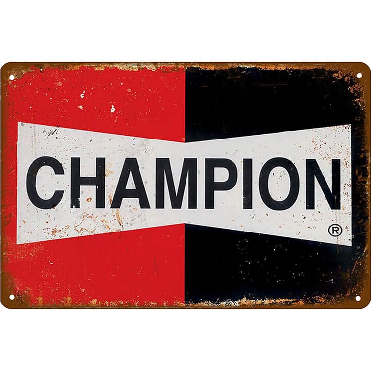 【20*30cm/30*40cm】Champion - Vintage Tin Signs/Wooden Signs