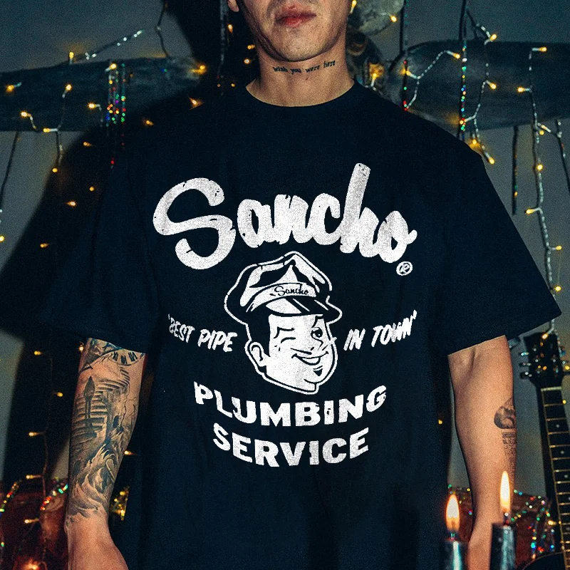 UPRANDY Plumbing Service ​Printed Casual Men's T-shirt -  UPRANDY