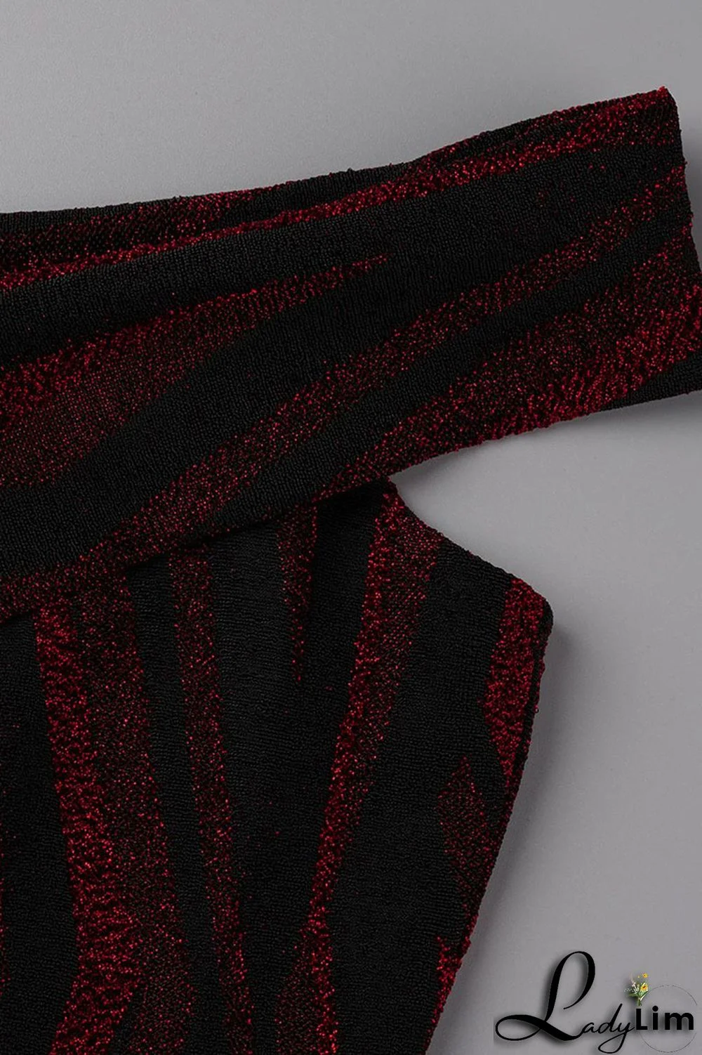 Gold Sexy Patchwork Off the Shoulder Off The Shoulder Dresses