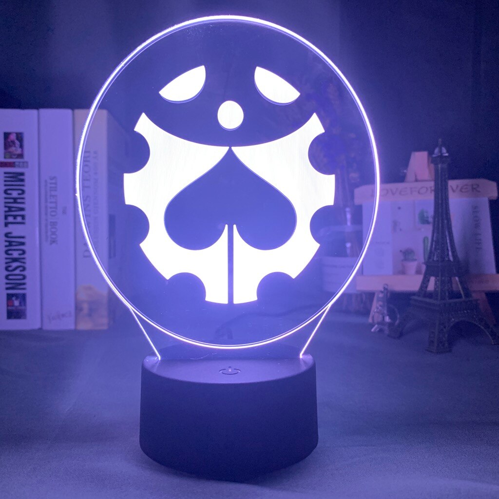 

LED Night Light -Anime JoJo - LED Night Light, 16 color with remote, 501 Original