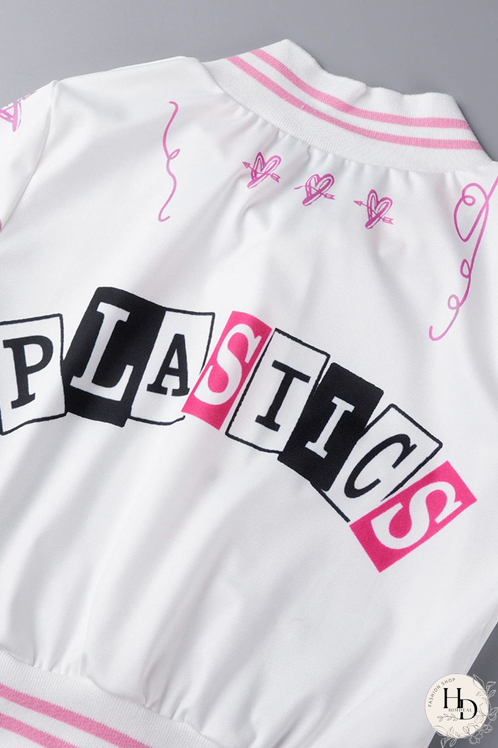 Black Sexy Print Patchwork Buckle Slit Short Sleeve Two Pieces