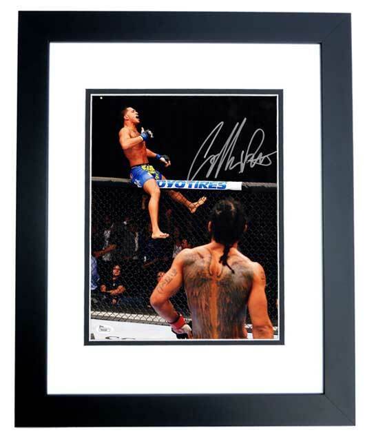 Anthony Pettis Signed Autographed UFC MMA Fighter 11x14 inch Photo Poster painting FRAMED JSA