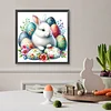 Diamond Painting -DIY Round Drill Rabbit Eggs(40x40cm)
