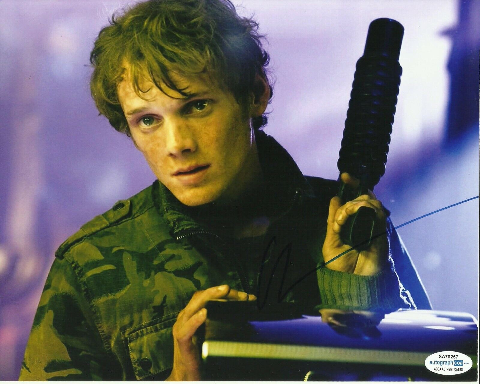 ANTON YELCHIN SIGNED TERMINATOR Photo Poster painting UACC REG 242 ALSO ACOA CERTIFIED