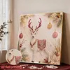 DIY Pearl Painting - Handmade Self - Adhesive Pearls - Christmas Reindeer